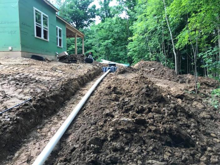 When you need sewage pipes installed, our excavating services can help you accomplish it! 
