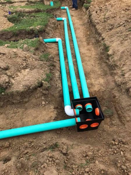 With the help of our excavating team, we can help you install pipes and more. 