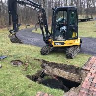 John Deere Backhoe Loader 